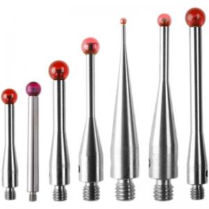 Tungsten steel rod and ball stylus